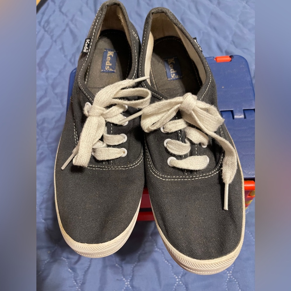 Keds Womens Champion Originals Sneakers dark gray Shoes Sz 6.5